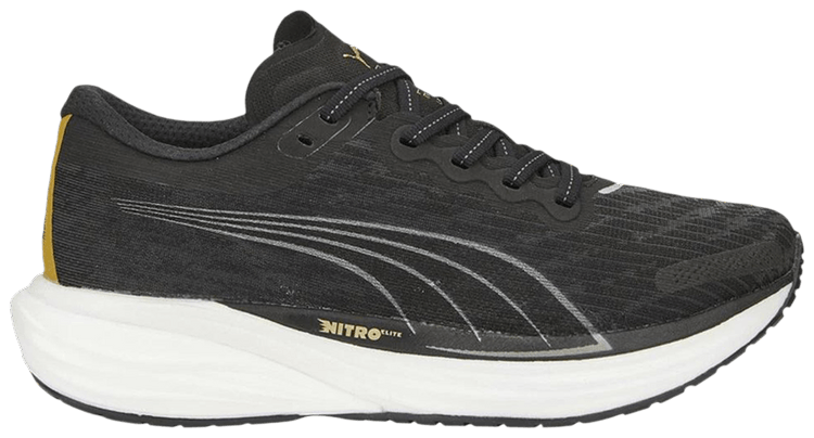 Puma Wmns Deviate Nitro 2 Wide Black White
