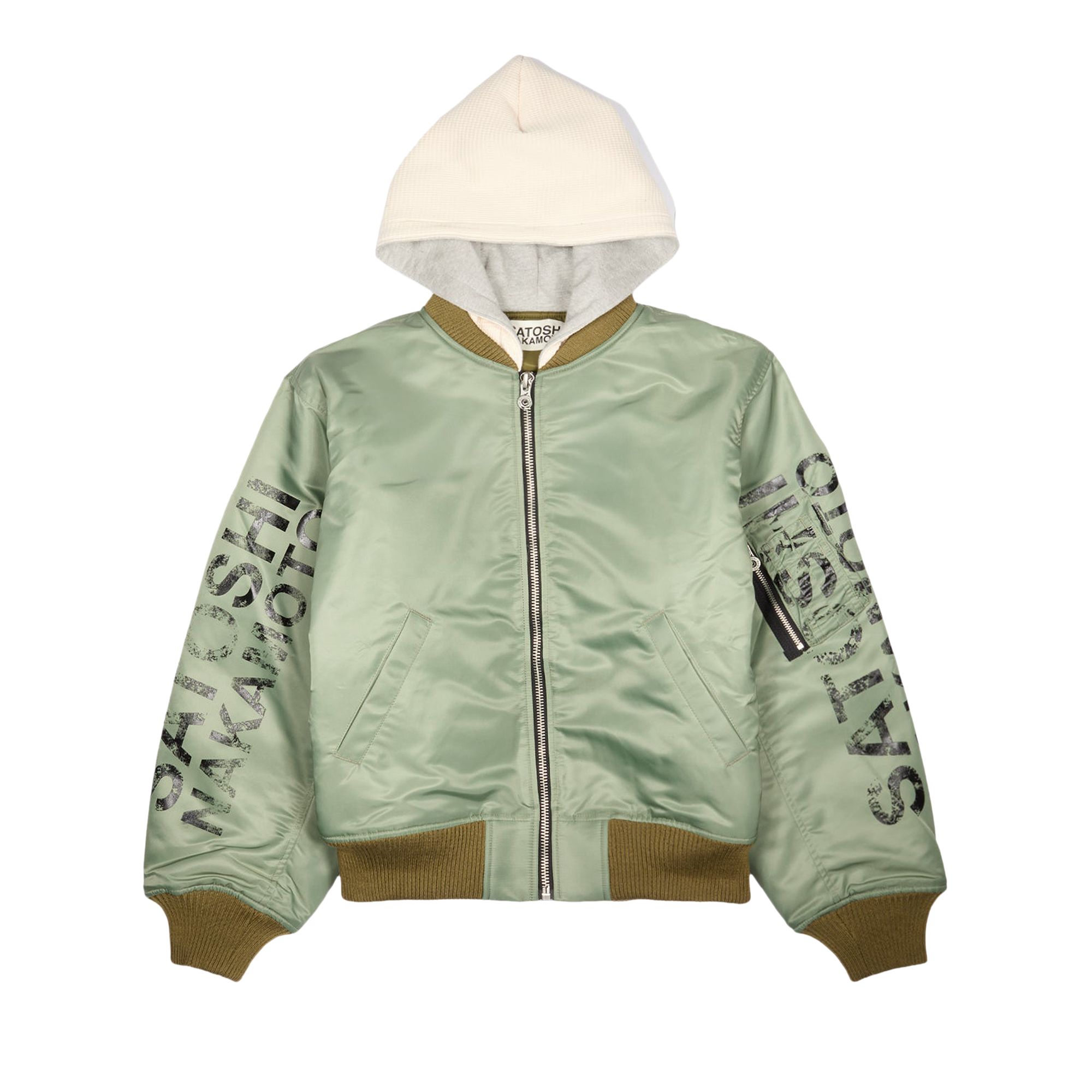 Pre-owned Satoshi Nakamoto Abandoned Theme Park Bomber 'green' | Men's Size M