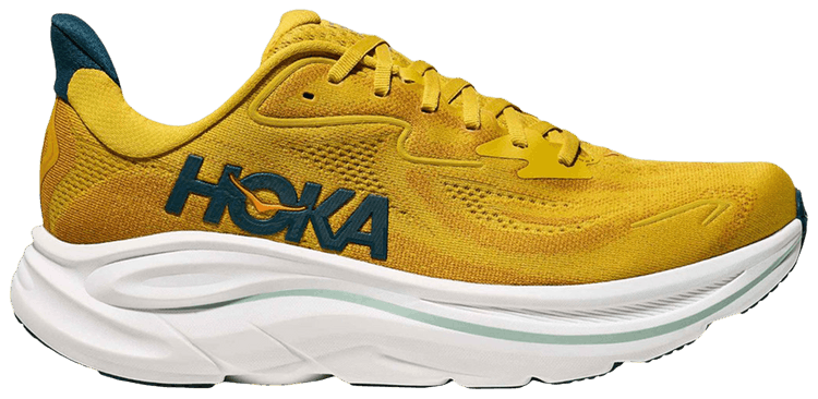 Hoka One One Clifton 10 Yellow Gold Tidal Wave