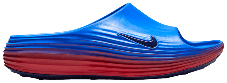 Nike Wmns ReactX Rejuven8 Slide Photo Blue Action Red Midnight Navy