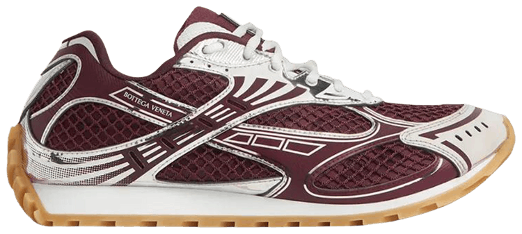 Bottega Veneta Orbit Sneaker Barolo Silver