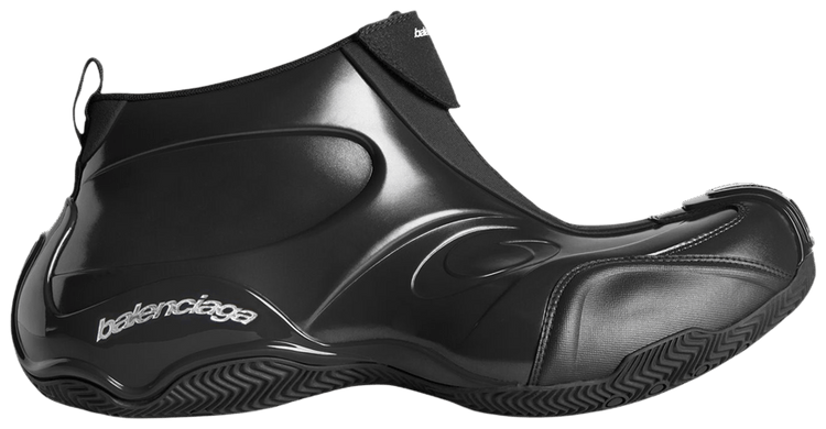 Balenciaga Basketball Sneaker In Black Black
