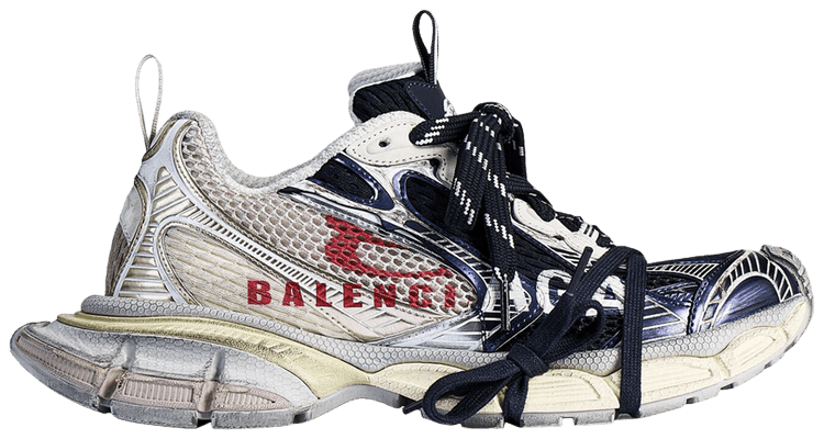 Balenciaga 3XL Sneaker Eggshell Red Navy