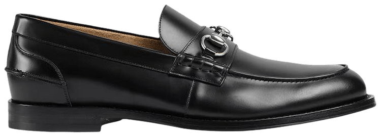 Gucci Loafer With Horsebit Black Leather