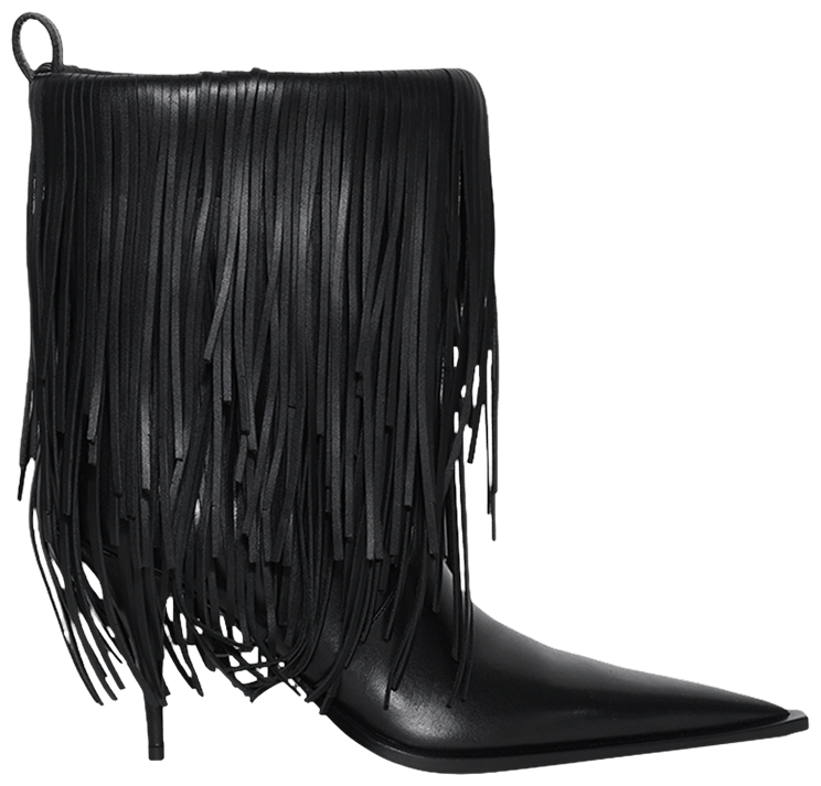 Balenciaga Wmns Fringe Bootie Black