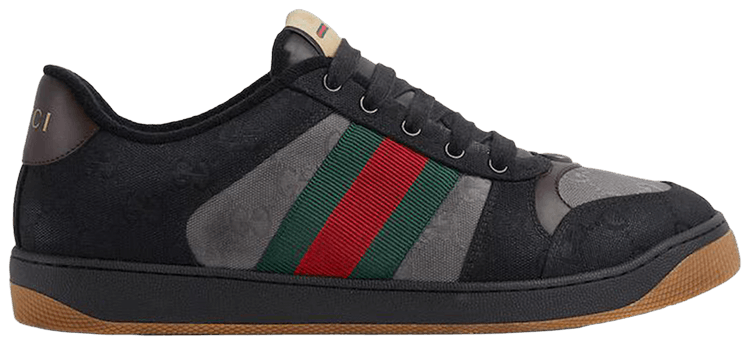Gucci Screener Sneaker Black Grey Gum