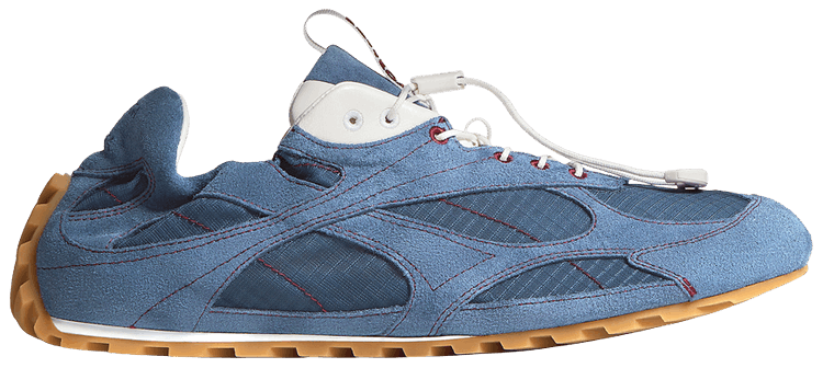 Bottega Veneta Orbit Flash Sneaker Blu Venezia