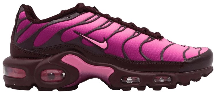 Brooks Nike Wmns Air Max Plus Burgundy Crush Captures Flower Pink Spell