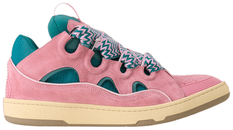 Lanvin Curb Sneaker Green Pink