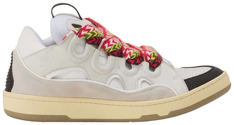 Lanvin Curb Sneaker White