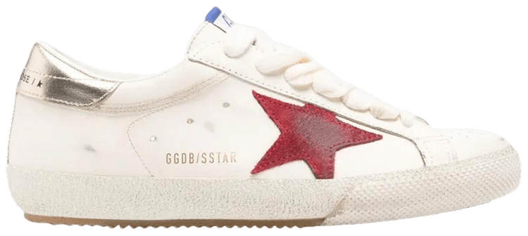 Golden Goose Super Star Sneaker White Red