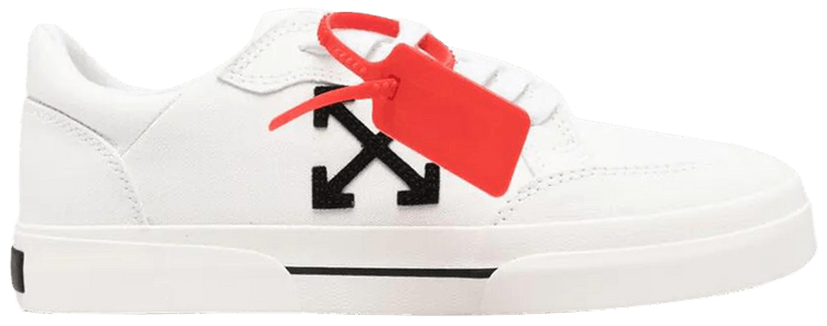 Off White Vulcanized Low Sneaker White
