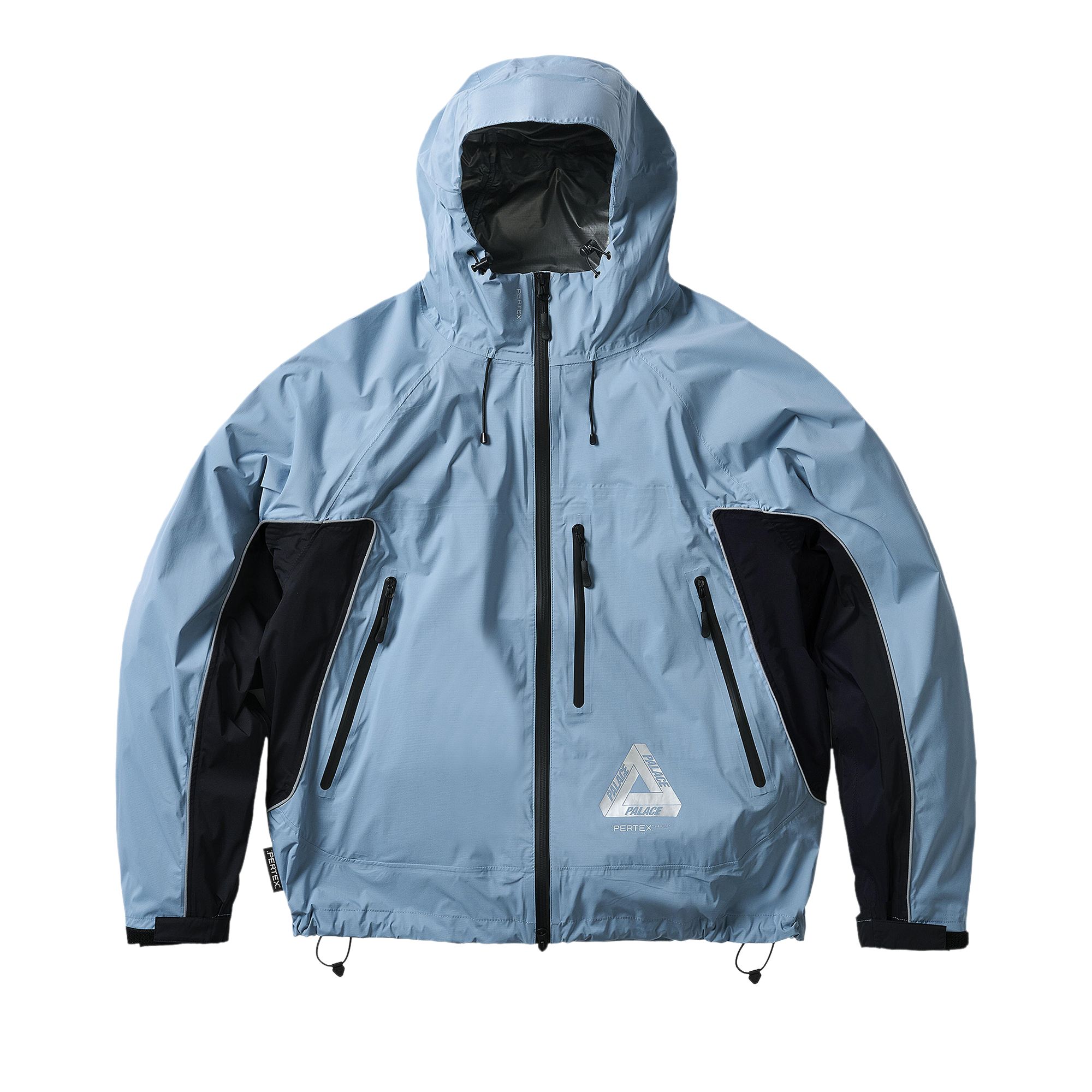 Pre-owned Palace Pertex Shield Lite Jacket 'smoke' | Grey | Men's Size Xl In Gray