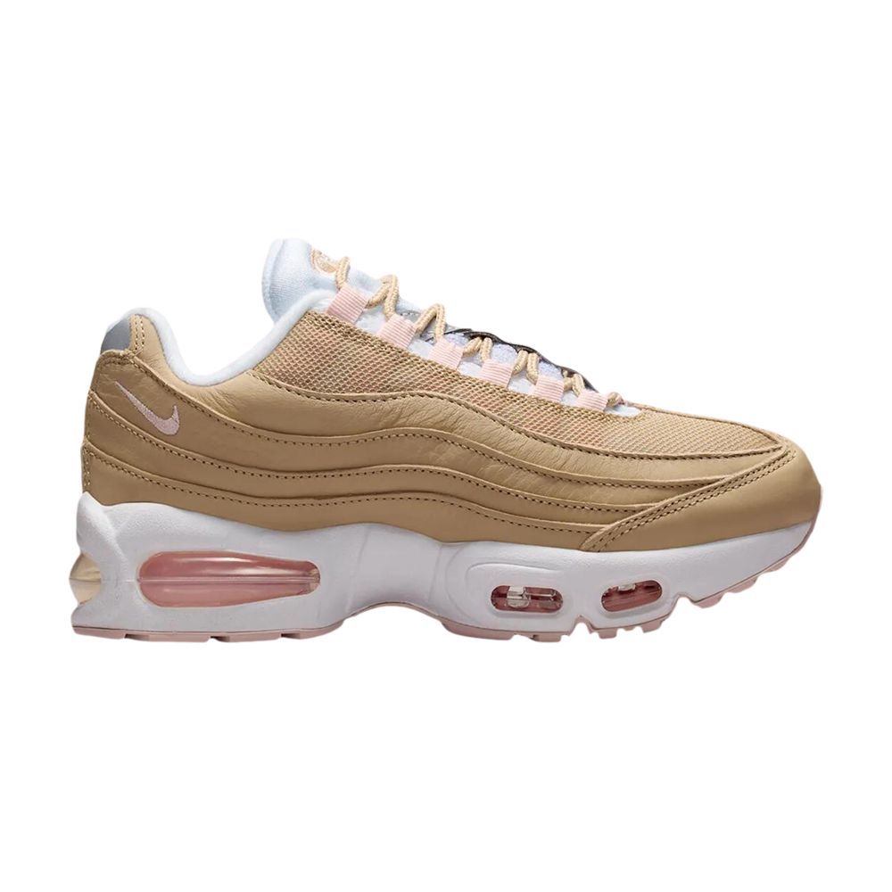 Pre-owned Nike Kith X Air Max 95 Gs 'linen' | Tan | Kid's Size 6