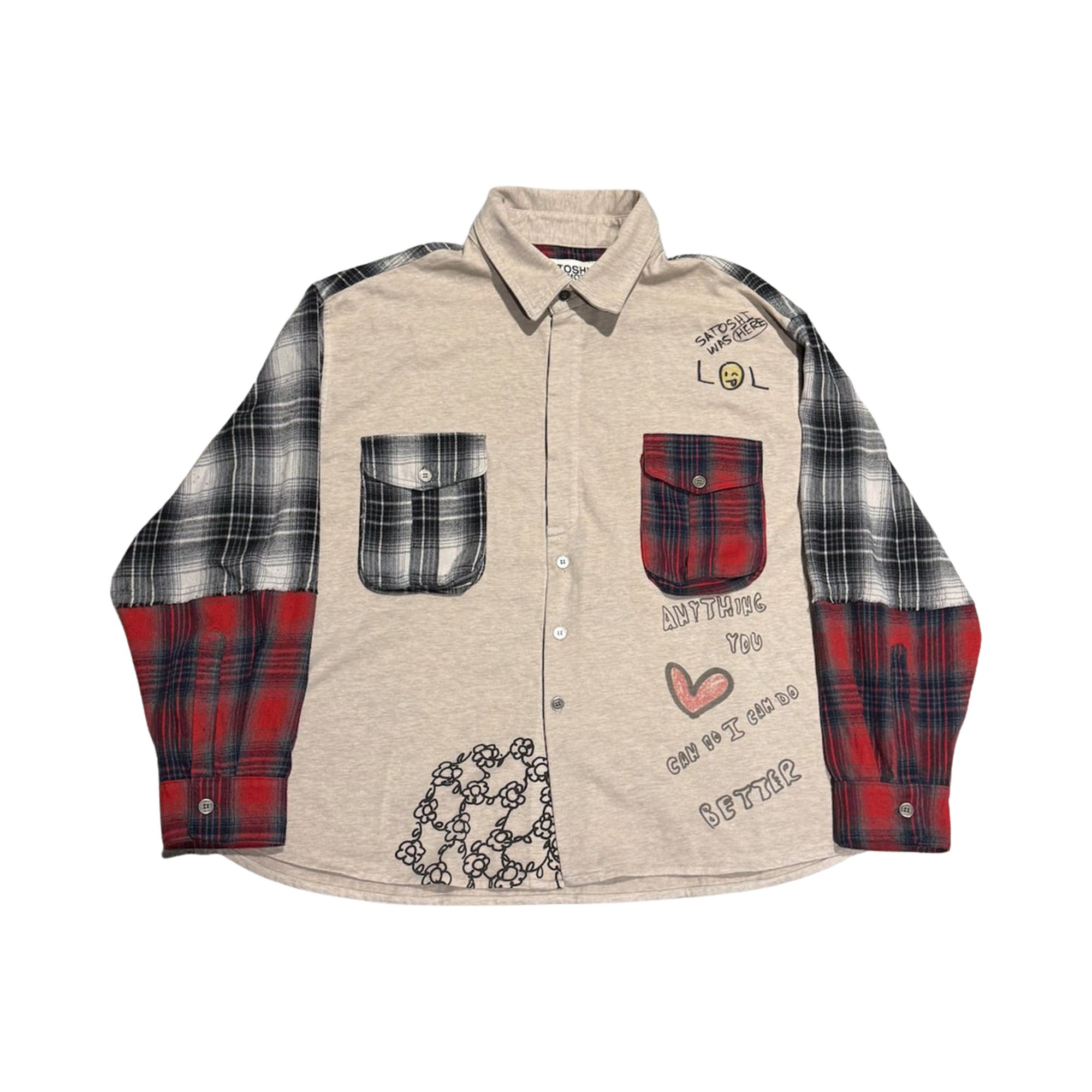 Pre-owned Satoshi Nakamoto Nessa Flannel 'multicolor' | Multi-color | Men's Size L
