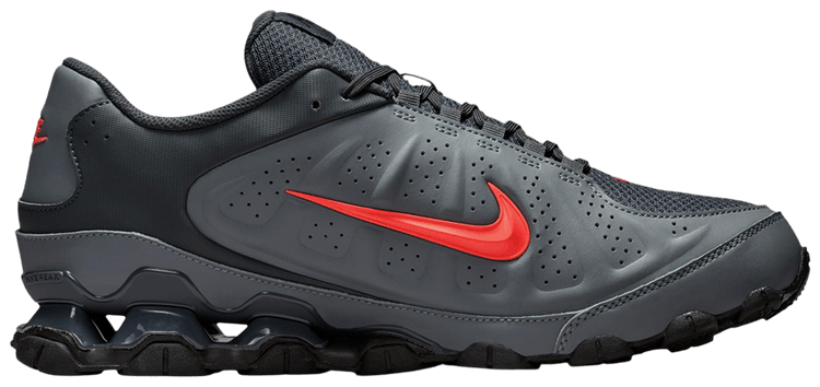 Nike Reax 8 TR Smoke Grey Bright Crimson Black