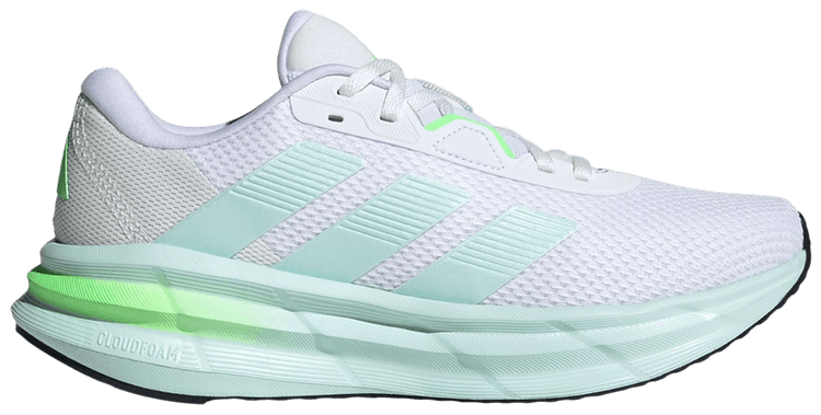 adidas Wmns Galaxy 7 Cloud White Halo Mint Lime Burst