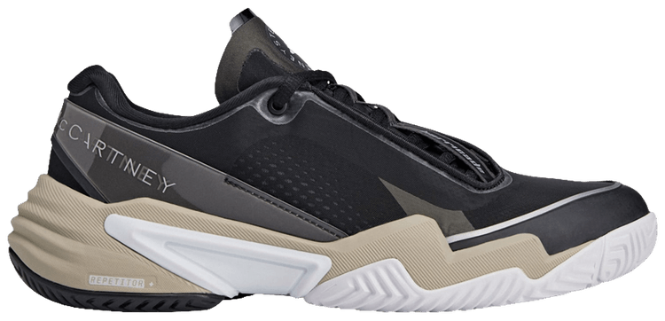 Stella McCartney x adidas Wmns Barricade Core Black Silver Metallic Almond Milk
