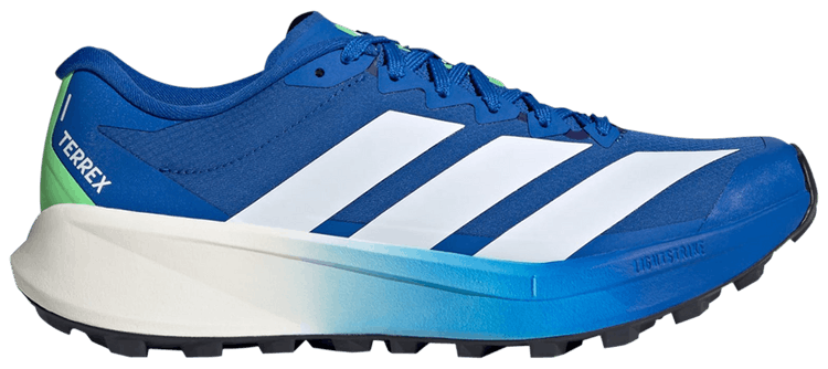 adidas Terrex Agravic 4 Trail Blue Cloud White Lime Burst