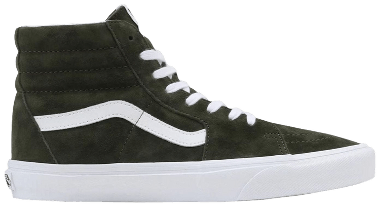 Vans Sk8 Hi Zamszowe Pig Suede Green