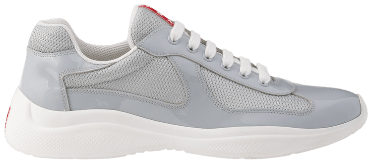 Prada Americas Cup Patent Pearl Silver