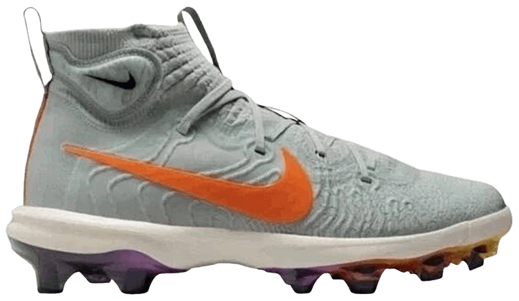 Nike Alpha Huarache NXT MCS NRG Light Silver Laser Orange