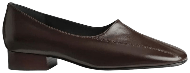 Phoebe Philo Wmns Club Slipper Chocolate Brown