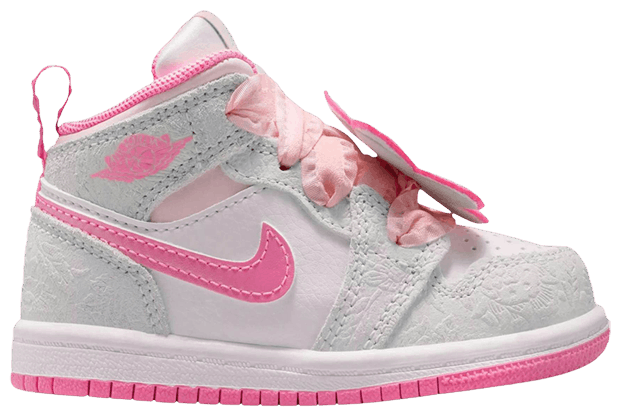 Air Jordan 1 Mid SE TD Vast Grey Pink Glow