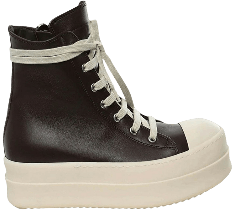 Rick Owens Wmns Mega Bumper Sneaker Macassa Milk