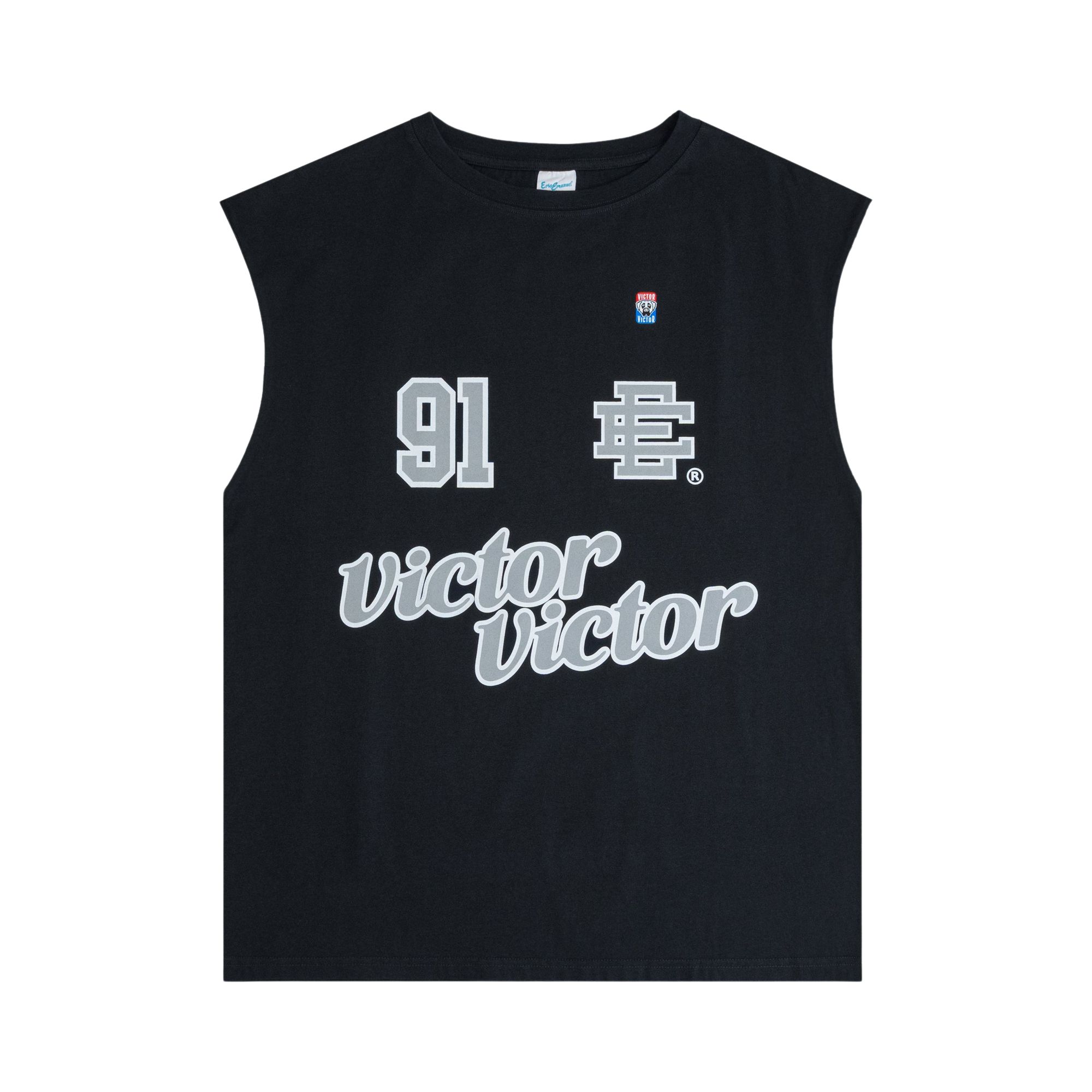 Pre-owned Eric Emanuel Ee Victor Victor Cutoff 'black' | Men's Size Xxl