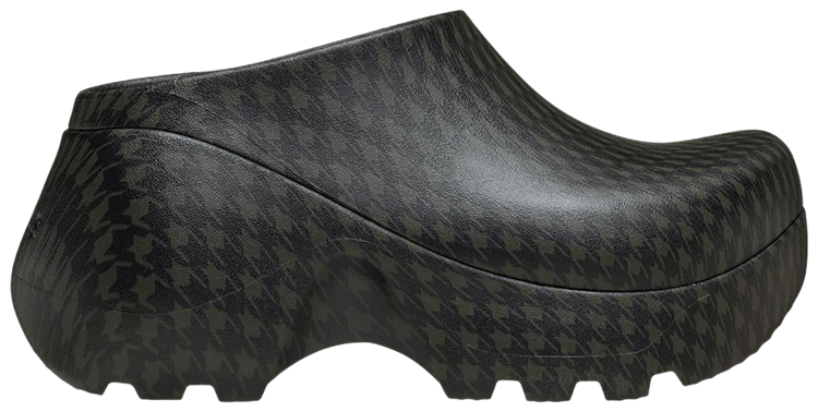 Crocs Hydra Clog Houndstooth Black