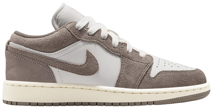 Air Jordan 1 Low GS Olive Grey Enigma Stone