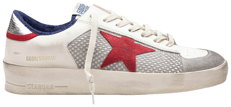 Golden Goose Stardan White Red