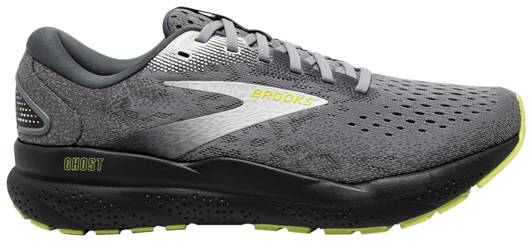 Brooks Ghost 16 Extra Wide Primer Grey Lime