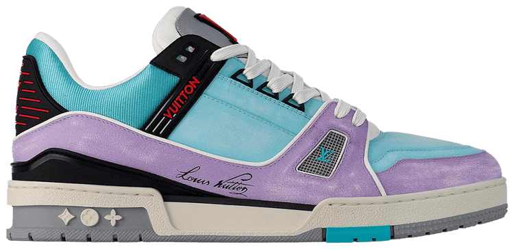 Louis Vuitton LV Trainer Blue Purple