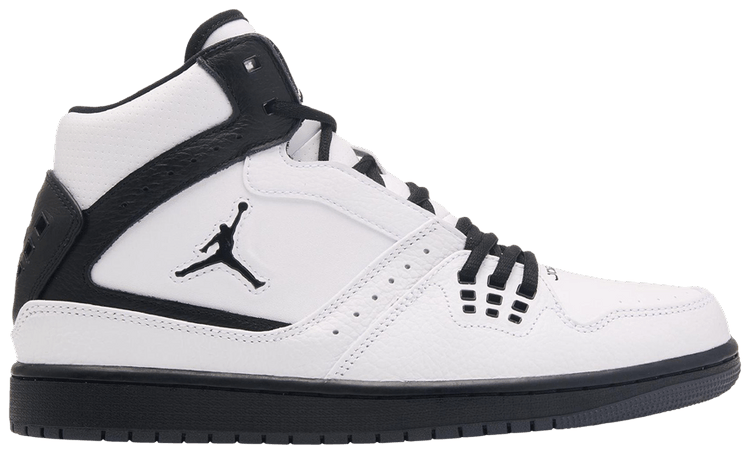 Air Jordan 1 Flight White Black