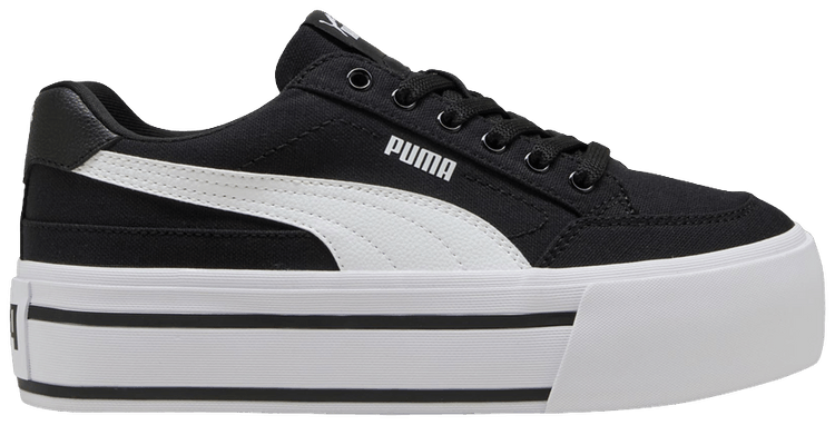 Puma Wmns Court Classic Vulc FS Platform Black White