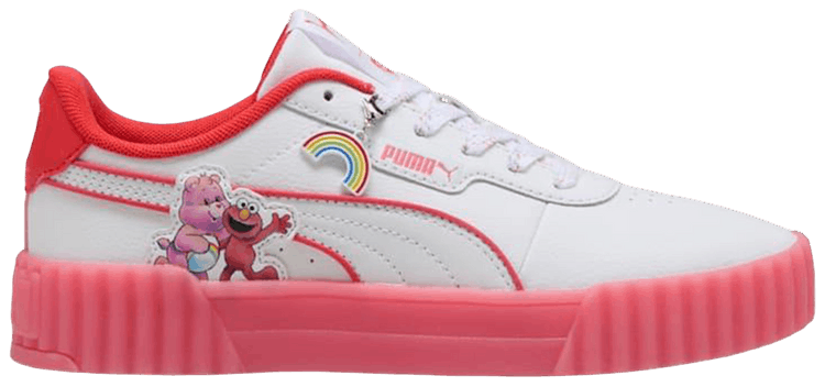 Care Bears x Sesame Street x Puma Wmns Carina 30 White Red