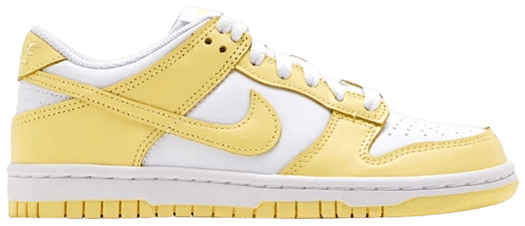 Nike Dunk Low White Soft Yellow