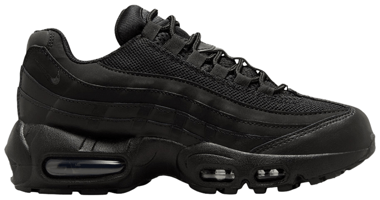Nike Air Max 95 Recraft GS Triple Black