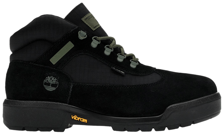 Undefeated x Timberland Field Boot Lace Up Gore Tex Black