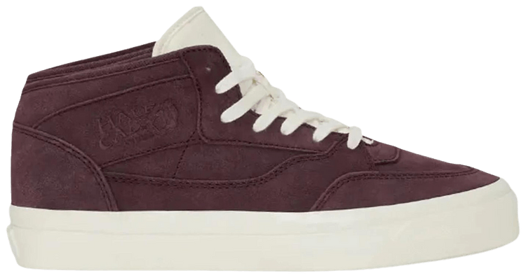 Buy JJJJound x Vans Half Cab 'Burgundy' - VN000EG0BRG | GOAT AE