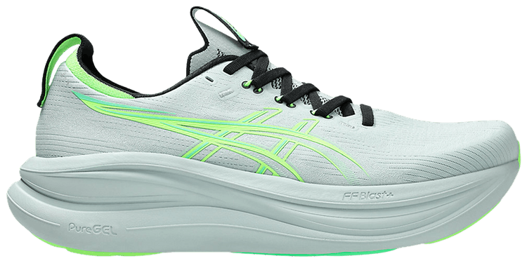 ASICS Gel Nimbus 28 2E Wide Cold Moss Illumina Green