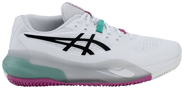ASICS Gel Resolution X Clay White Aurora Green