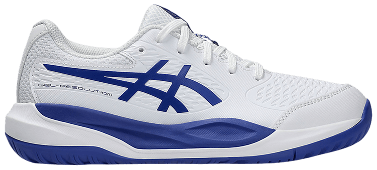 ASICS Gel Resolution X GS White Dark Cobalt