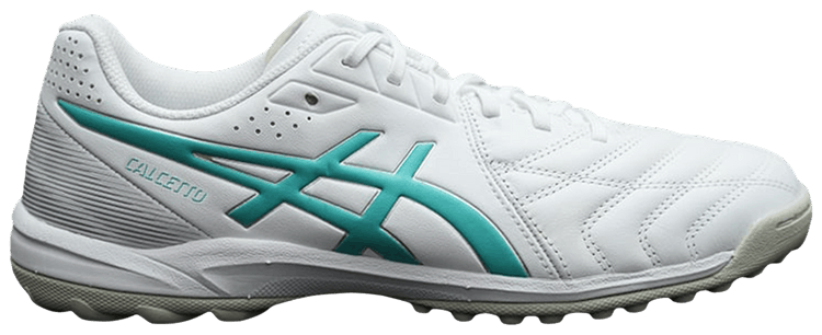 ASICS Calcetto WD 9 TF 2E Wide White Sea Glass