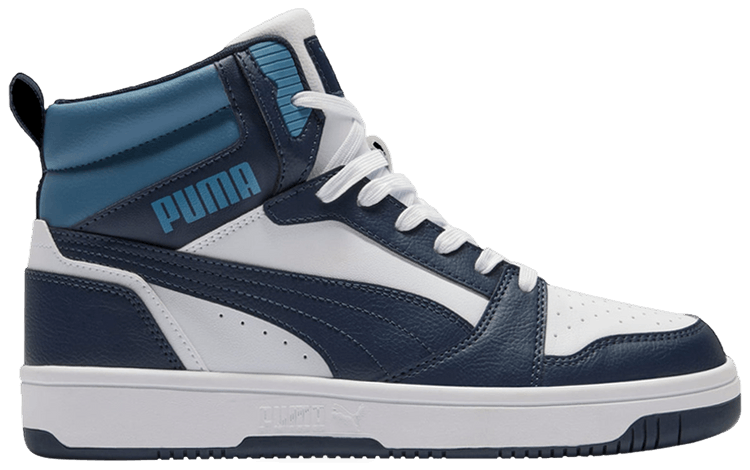 Puma Rebound White Club Navy