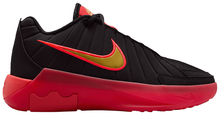 Nike Lebron Witness 9 GS Black Metallic Gold