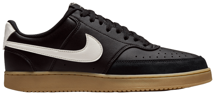Nike Court Vision LO Black Gum Light Brown Sail