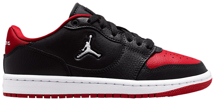 Air Jordan Court Connect Low GS Black Gym Red White